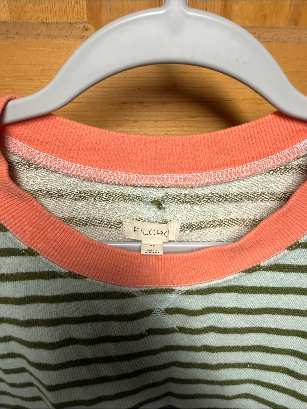 Pilcro Striped Sweatshirt, Anthropologie, Women's XS - Picture 3 of 8